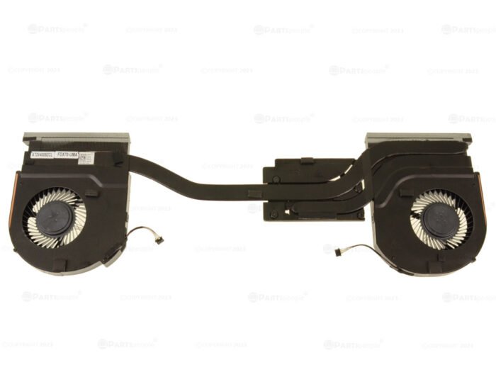 For Dell Precision 7750 CPU / Graphics Heatsink Fan Assembly for Integrated Intel Graphics UMA - 5XF6C