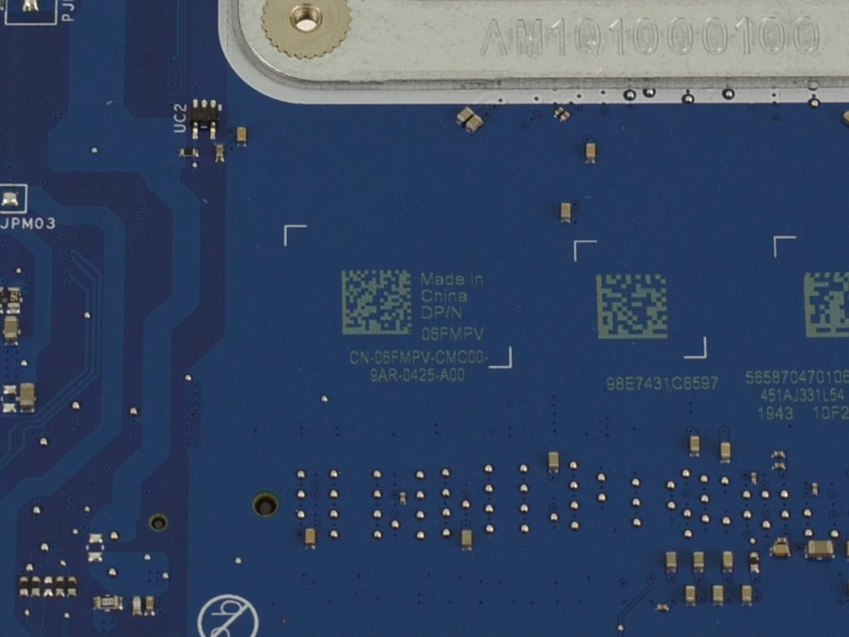 For Dell Vostro 3490 Motherboard System Board Core i5 1.6GHz Quad Core - Intel Graphics UMA - 6FMPV