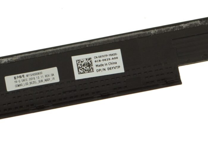 For Dell Latitude 5580 15.6" LCD Front Trim Cover Bezel Plastic - IR Cam - No TS - 6YVTP - Image 3