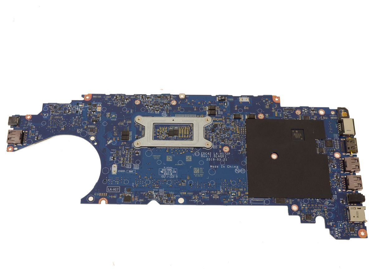 For Dell Latitude 5401 Motherboard System Board i7 2.6GHz Hex Core CPU - Discrete Nvidia Graphics - 6YY9J