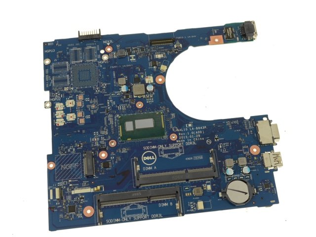 For Dell Vostro 14 (5458 / 3458) Motherboard System Board with Intel Graphics and Intel Core i3 1.7Ghz - 730VM