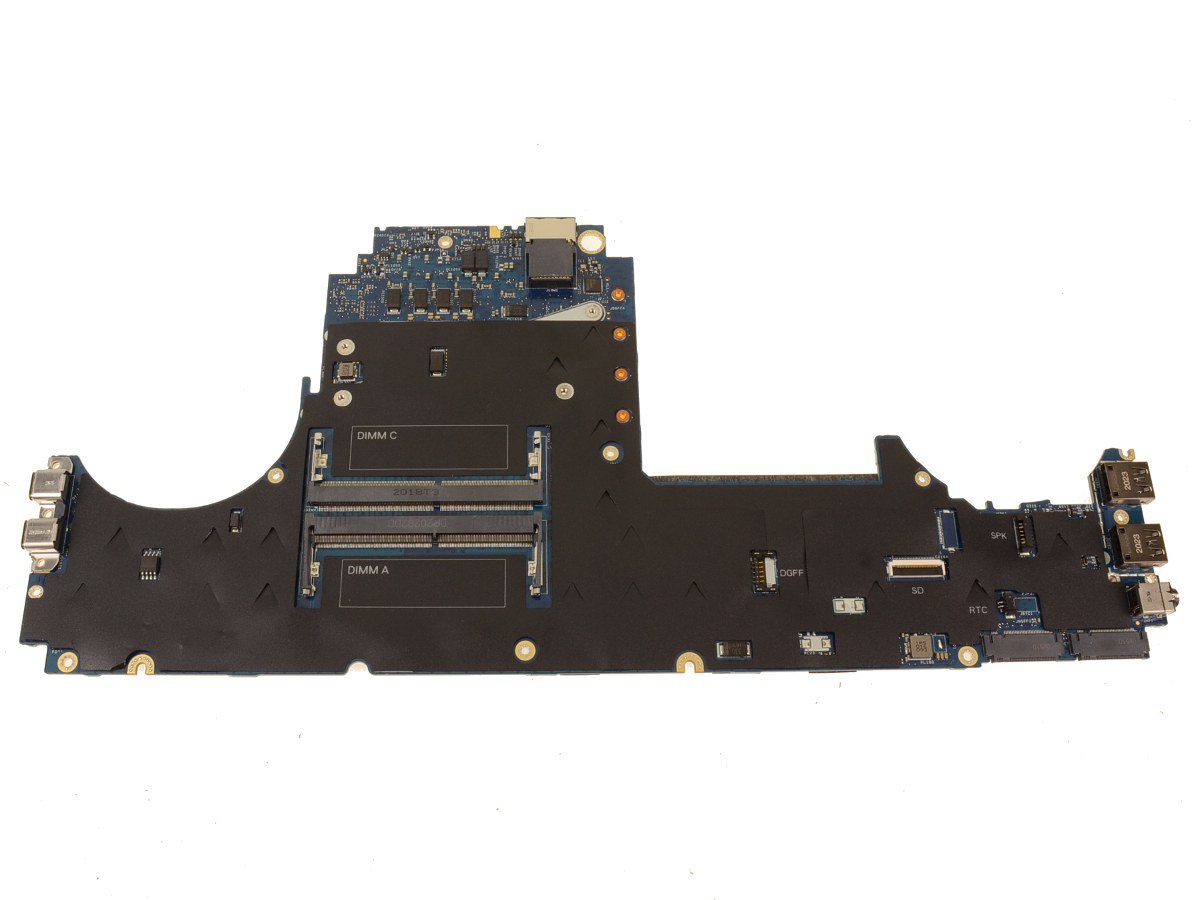 For Dell Precision 7550 Motherboard System Board Core i7 2.6GHz Hex Core CPU - 752YT