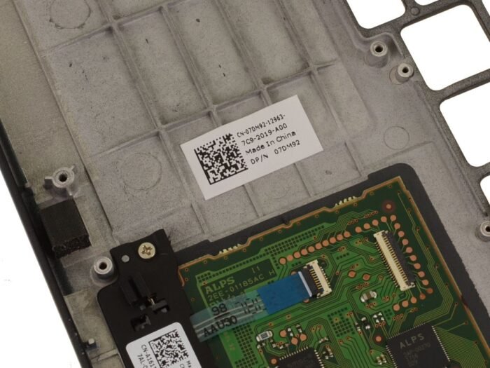 For Dell Latitude 13 (7370) Palmrest Touchpad Assembly with Smart Card Reader - XJHD4 - 7DM92 - Image 2