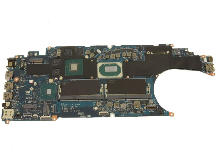 7V5YW 07V5YW Intel Core i9-9880H Discrete Nvidia Graphics For Dell Precision 3541 Motherboard