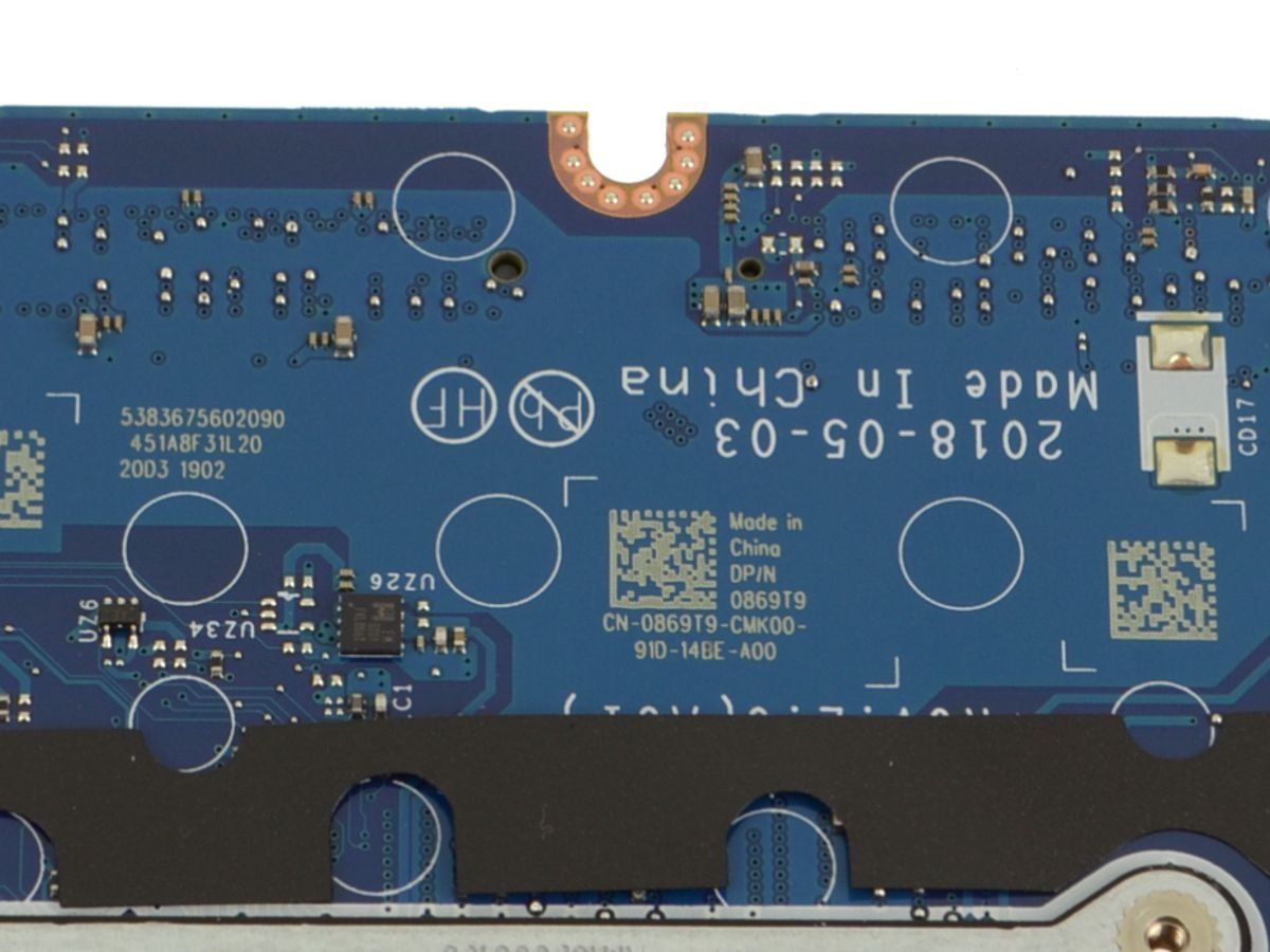 For Dell Latitude 5490 Motherboard System Board with 1.6GHz i5 Quad Core Processor - UMA - 869T9 - Image 2