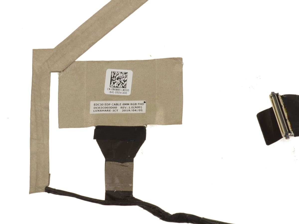 For Dell Latitude 7300 FHD 13.3" Ribbon LCD Video Cable - FHD - 86XR5