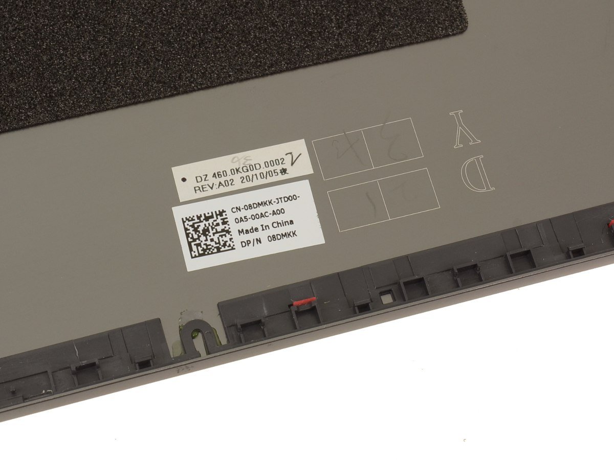 For Dell Vostro 7500 15.6" LCD Back Cover Lid Assembly - 8DMKK - Image 2