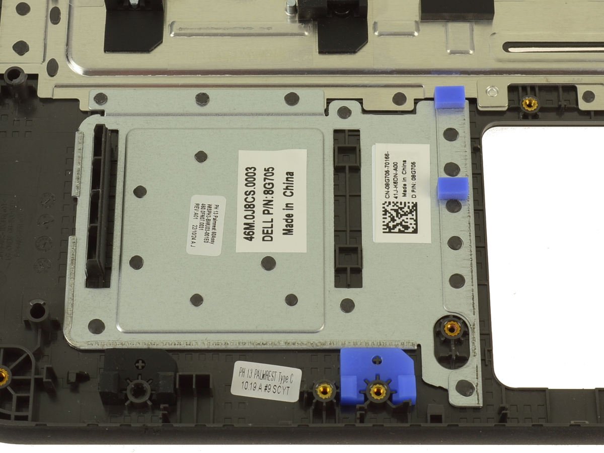 For Dell Latitude 3300 / 3310 Palmrest Assembly - USB C - 8G705 - NTP - Image 2