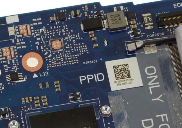 8X87Y - For Dell Vostro 5471 Motherboard System Board Intel i5 1.6GHz Quad Core - Intel Graphics UMA - Image 3