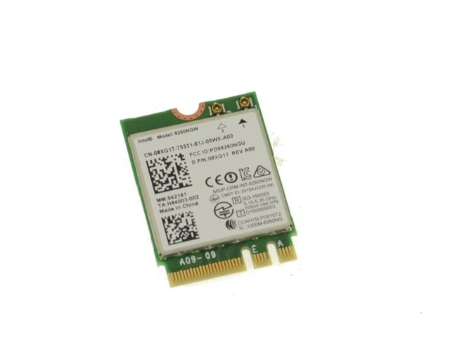 Intel Wireless-AC 8260 Dual Band WLAN WiFi 802.11 ac/a/b/g/n + Bluetooth 4.2 M.2 Card - 8XG1T