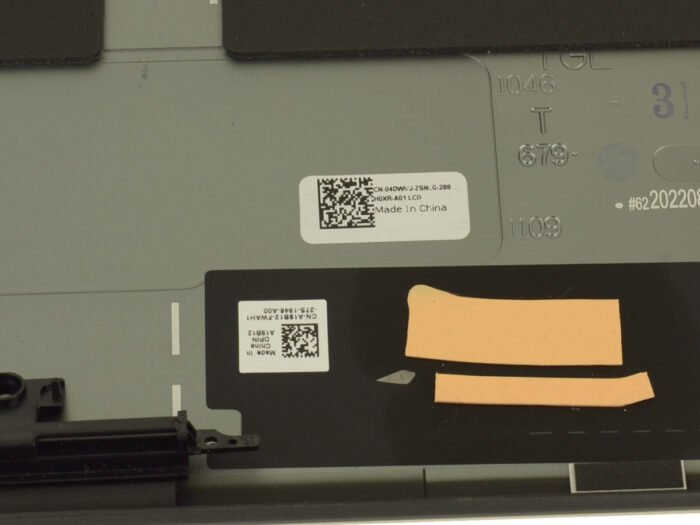 For Dell Precision 5570 15.6" LCD Back Cover Lid Assembly with Hinges - 99FHG - 4DWVJ - Image 4