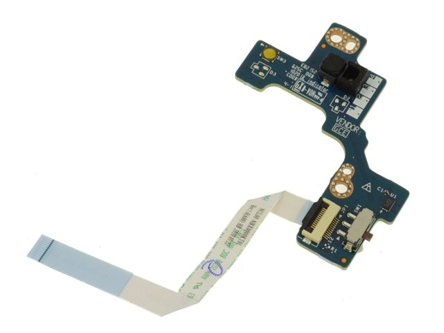 For Dell Latitude E6410 Power Button Circuit Board With Cable A09B27 A09B26
