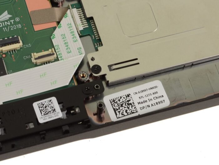 For Dell Latitude 5501 / Precision 3541 Palmrest Touchpad Assembly - Dual Point - MCYN7 - A18997 - 3VWH7