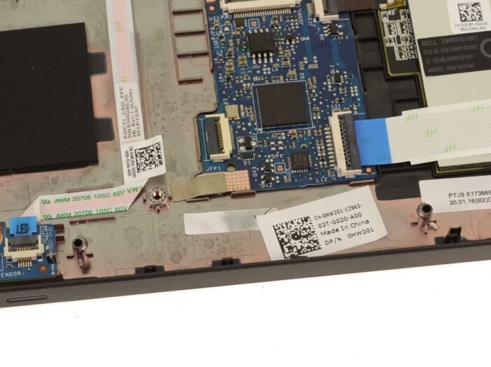 For Dell Latitude 5501 / Precision 3541 Palmrest Touchpad Assembly - Dual Point - A18998 - HW2G1 - RXY3W - Image 4