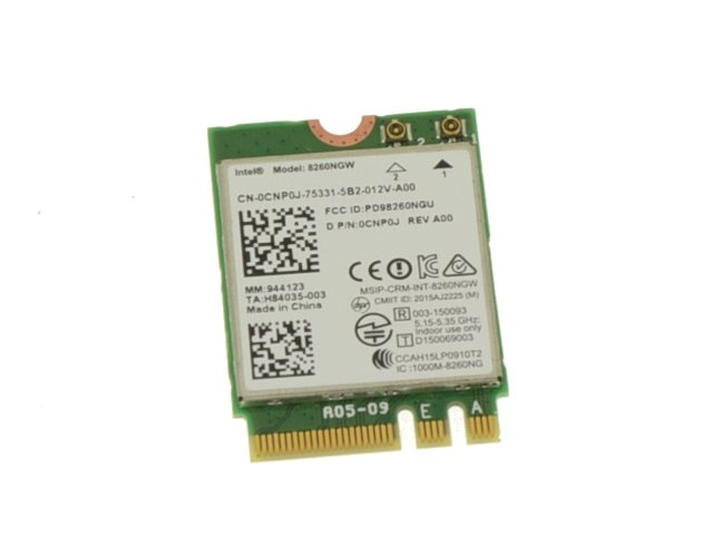 Intel Wireless-AC 8260 Dual Band WLAN WiFi 802.11 ac/a/b/g/n + Bluetooth 4.0 M.2 Card - CNP0J