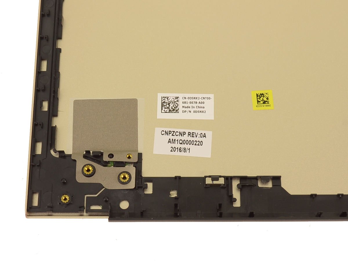 For Dell Vostro 15 (5568) 15.6" LCD Back Cover Lid Top Assembly - Gold - D5NX2 - Image 2