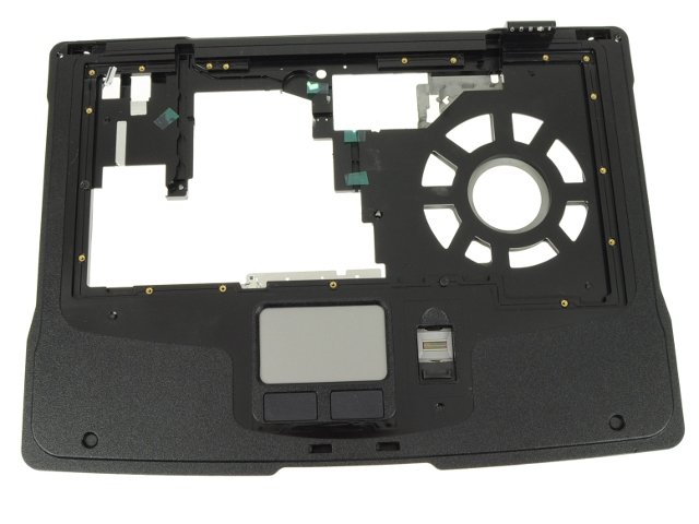 For Dell Latitude XFR D630 Rugged Palmrest Touchpad Assembly with Biometric Fingerprint Reader - D756C