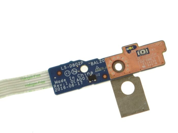 For Dell Inspiron 15 (5565 / 5567) Power Button Board with Cable - D802P - Image 2