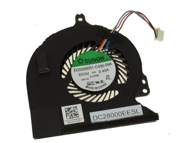 For Dell Latitude E5250 CPU Cooling Fan - DTDHM