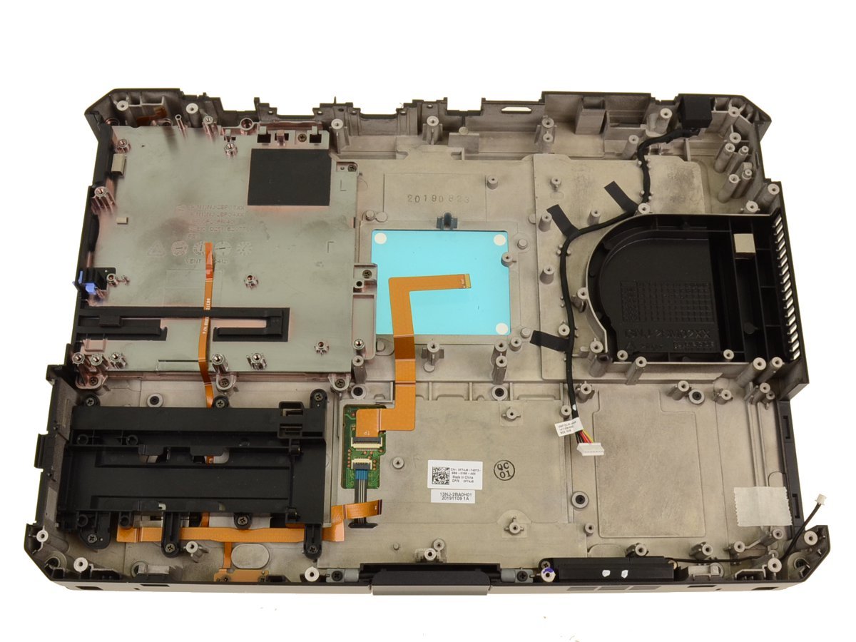 For Dell Latitude 5424 Rugged Palmrest Touchpad Assembly with Fingerprint Reader - F74J6