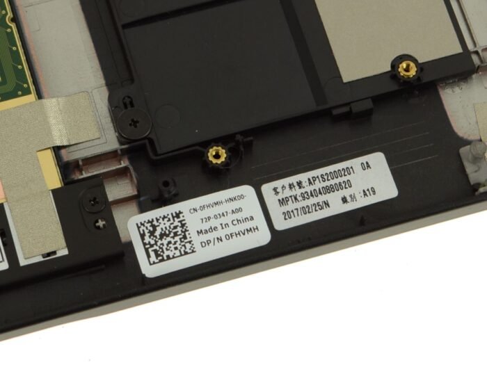 For Dell Latitude 5289 / 7389 Palmrest Touchpad Assembly - No SC - FHVMH - Image 3