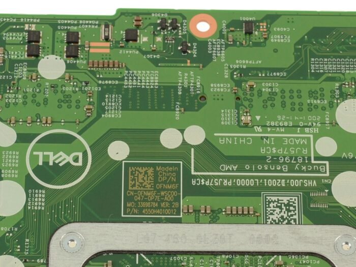For Dell Inspiron 14 (5485) / 15 (5585) Motherboard System Board AMD Ryzen 3500 2.1GHz Quad Core - Integrated Graphics - FNM6F - Image 2
