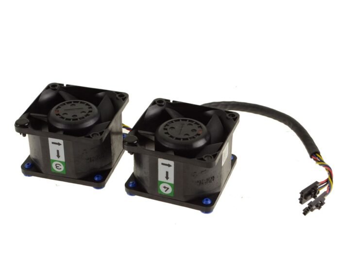For Dell Precision Workstation R5400 Dual Cooling Fans Assembly 3-4 - G611C - Image 4