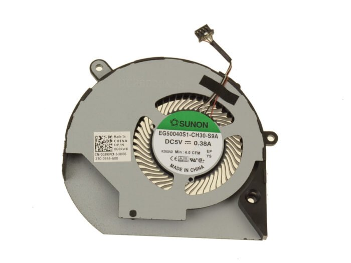 For Dell Latitude 5500 / Precision 3540 CPU Cooling Fan - Radeon Graphics Discrete - G8RWX