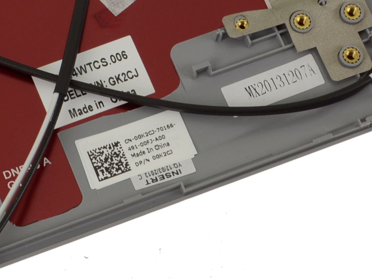 Red - For Dell Inspiron 14R (5421 / 5437) / 14 (3421 / 3437) 14" LCD Back Cover Lid - GK2CJ - Image 3