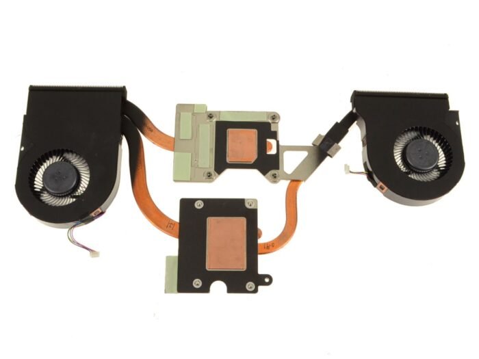 For Dell Precision 7520 CPU / Graphics Heatsink Fan Assembly for AMD Graphics - GKC3X