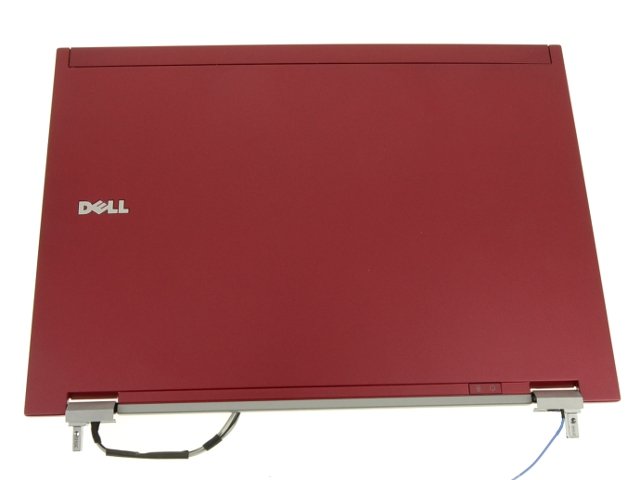 For Dell Latitude E6400 14.1" LCD Back Cover Lid Assembly - RED - with Hinges For *LED WXGA+ Display - RED
