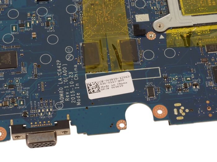 For Dell Latitude E5570 Motherboard System Board with i5 2.4GHz Dual Core - Discrete Graphics - GVKV9 - Image 2
