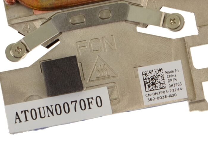For Alienware M18x RIGHT Side Nvidia Video Graphics Card Heatsink - Right Side Nvidia Heatsink Only - H3P03 - Image 2