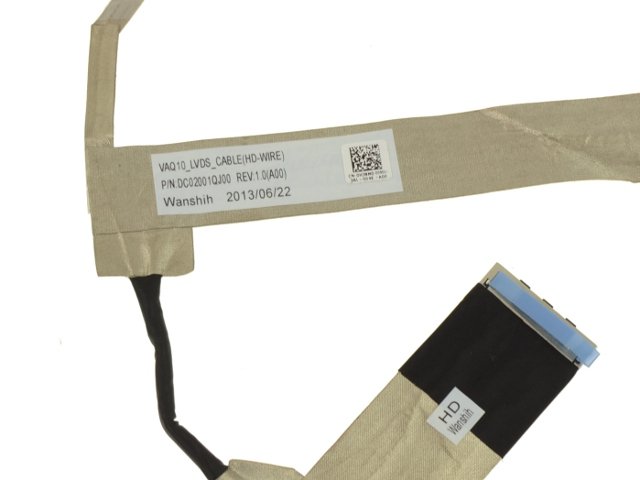 For Dell Precision M4800 15.6" WXGAHD LCD Video Ribbon Cable - LVDS - HJNM0 - Image 2