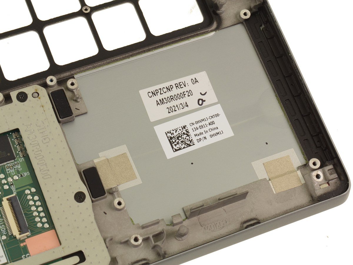 For Dell Latitude 7320 Palmrest Touchpad Assembly - No SC / SIM - HVM1J - Image 2