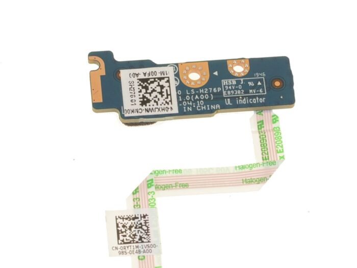 For Dell Precision 7540 Power Button Board with Cable - HXJWN - Image 2