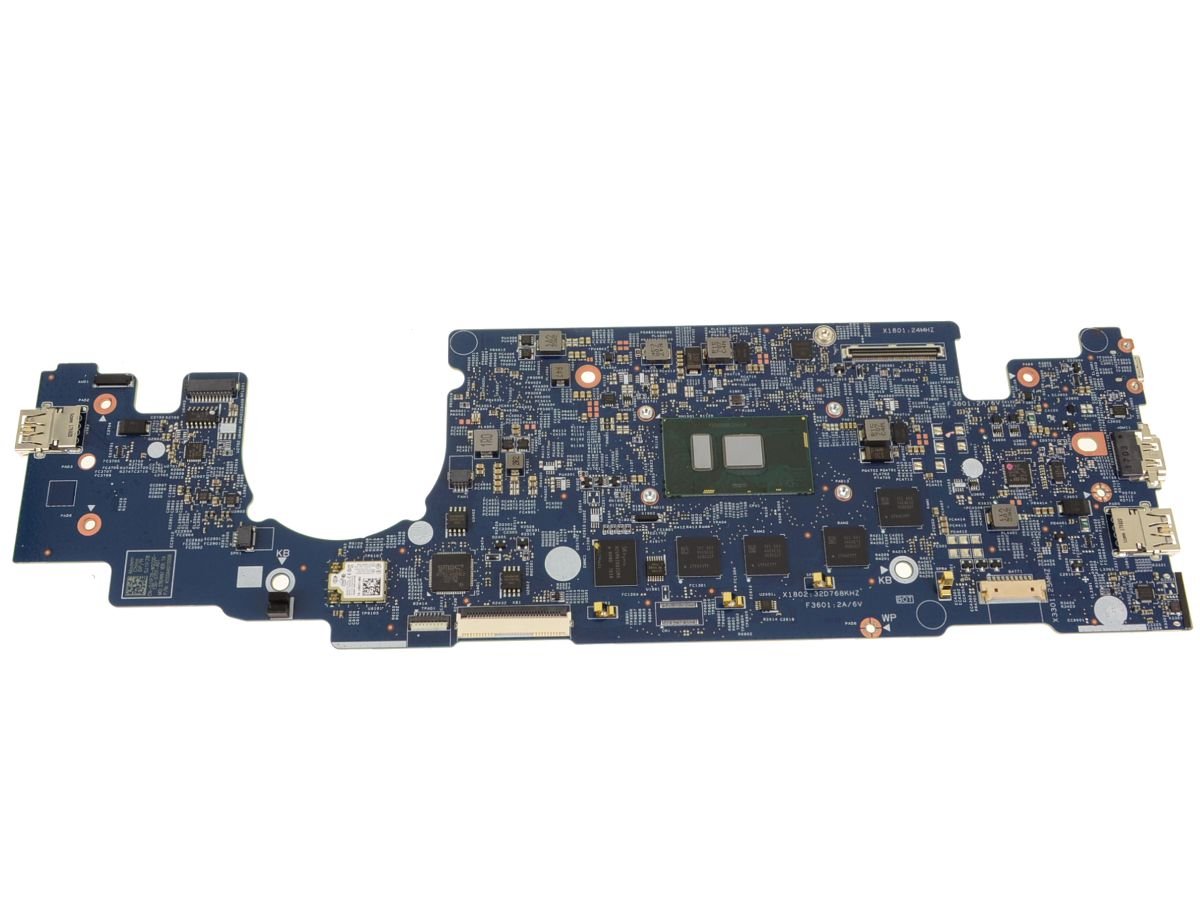 For Dell Chromebook 13 (3380) Motherboard System Board Intel Celeron 1.6GHz CPU - eMMC 32GB - J1P78