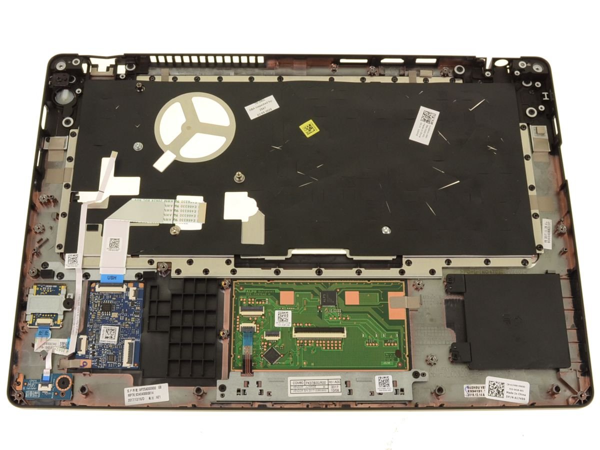 For Dell Latitude 5490 / 5491 / 5495 Palmrest Touchpad Assembly with Fingerprint Reader - Single Point - A174S9 - JDPC0