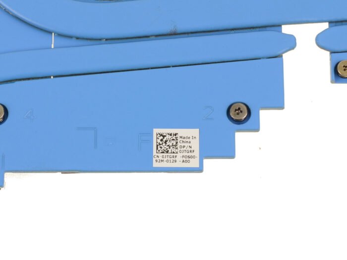 For Dell G Series G5 5590 CPU and Graphics Heatsink Assembly -PG- JTGRF