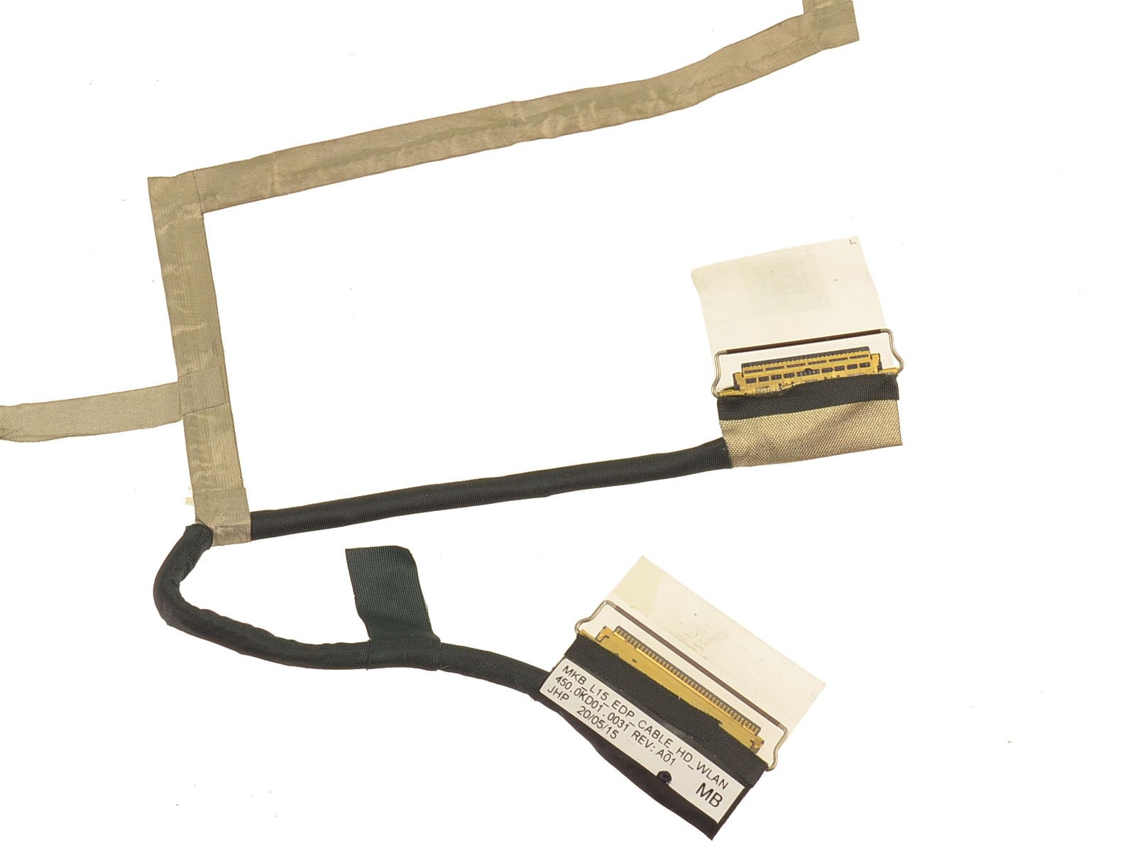 For Dell Latitude 3510 15.6" LCD Ribbon Video Cable - HD Cam - JTY6T