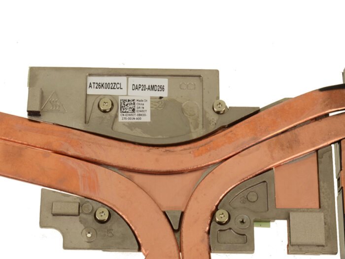For Dell Precision 7730 CPU / Graphics Heatsink Fan Assembly for AMD Radeon Pro WX 7100 Graphics - JW9JT - Image 2