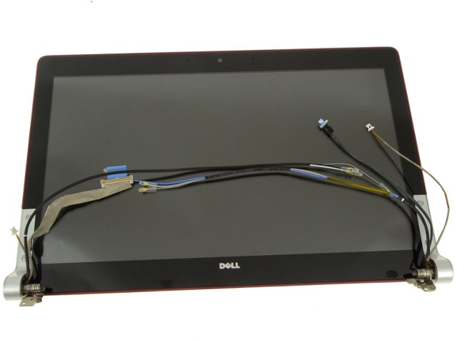 Red - Studio XPS 16 (1645 / 1647) 15.6" HD+ (1600 x 900) Complete LCD Screen Panel Assembly - K0R1V