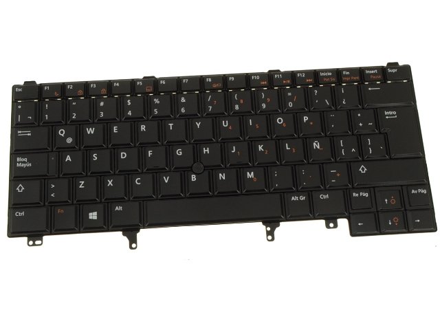 Spanish - For Dell Latitude E6430 / E5430 / E6330 Laptop Keyboard - Non-Backlit - K202P