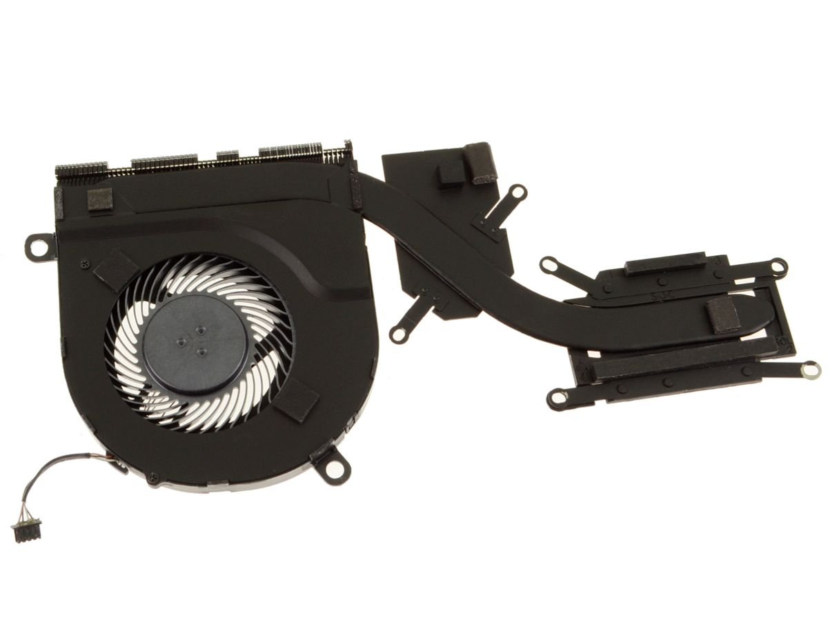 For Dell Latitude 5480 CPU Heatsink / Fan Assembly For Discrete Nvidia Graphics - H-Type - KKT6M