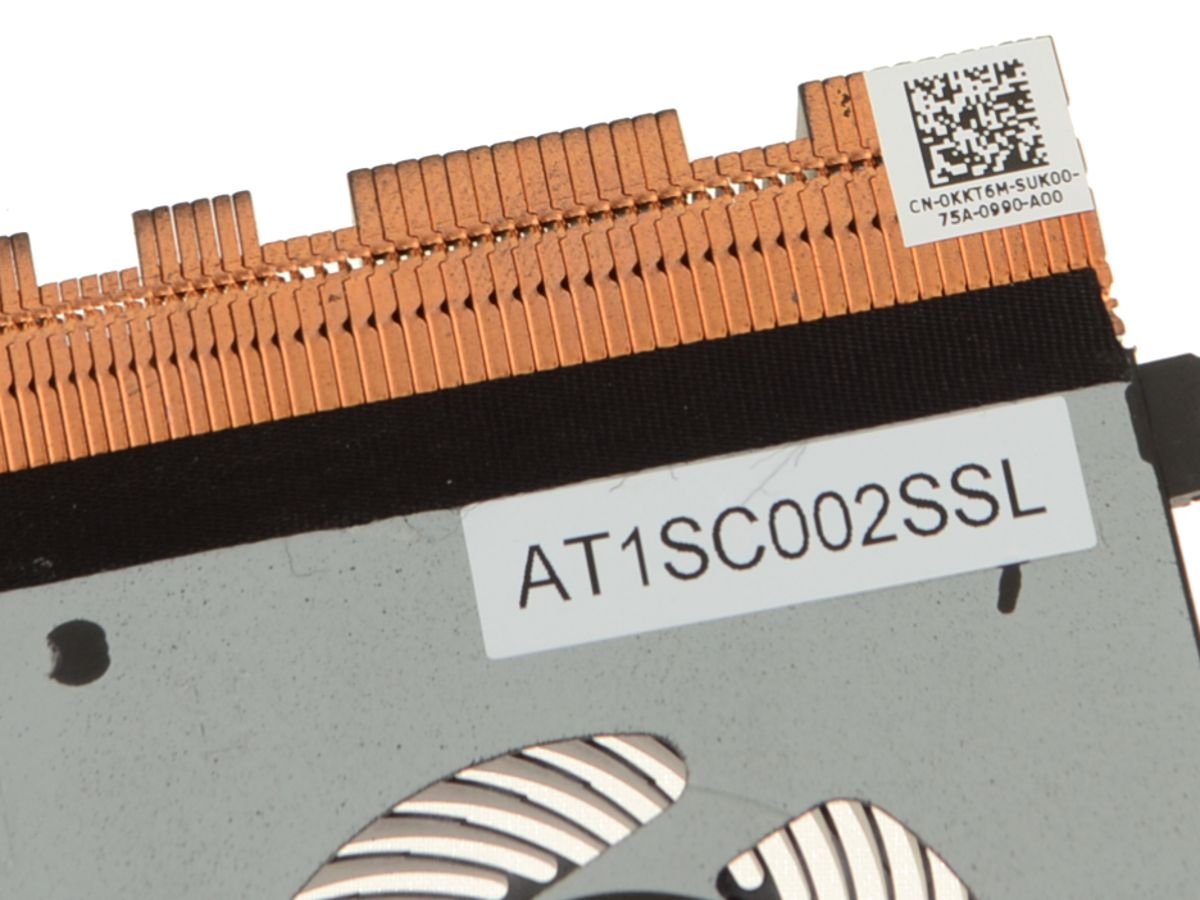 For Dell Latitude 5480 CPU Heatsink / Fan Assembly For Discrete Nvidia Graphics - H-Type - KKT6M - Image 3