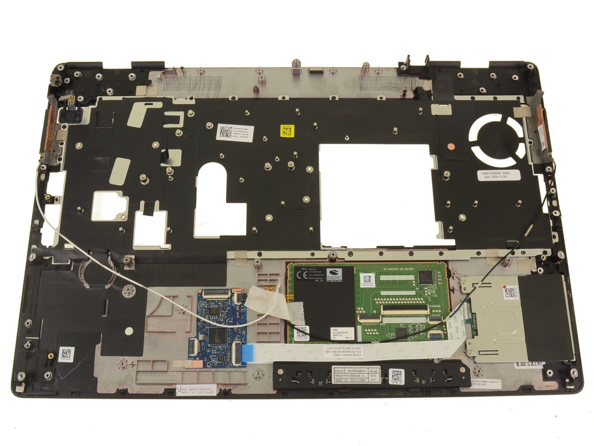 For Dell Precision 7550 Touchpad Palmrest Assembly with Smart Card and Fingerprint Reader - NFC - KMPN3