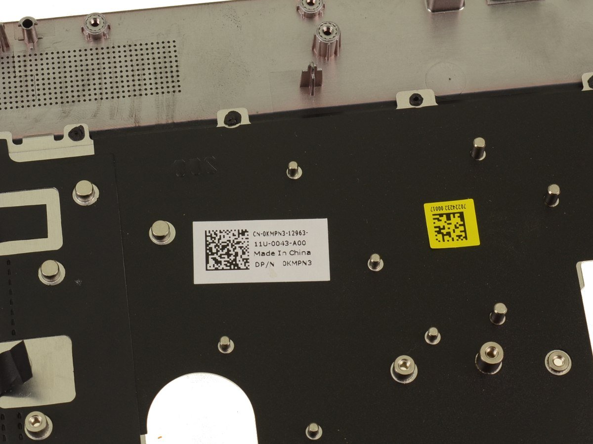 For Dell Precision 7550 Touchpad Palmrest Assembly with Smart Card and Fingerprint Reader - NFC - KMPN3 - Image 2