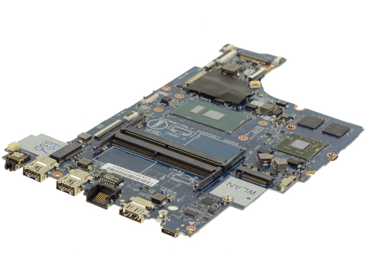 KPT7N 0KPT7N Intel Core i7-7500U Dual Core CPU AMD Radeon Graphics For Dell Inspiron 15 (5570) / 17 (5770) Motherboard