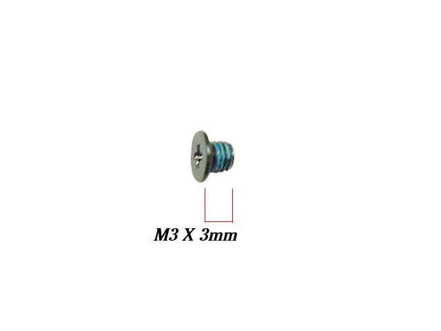 Single - Hard Drive Screw for Dell Latitude Inspiron Precision XPS Laptops M3 x 3mm