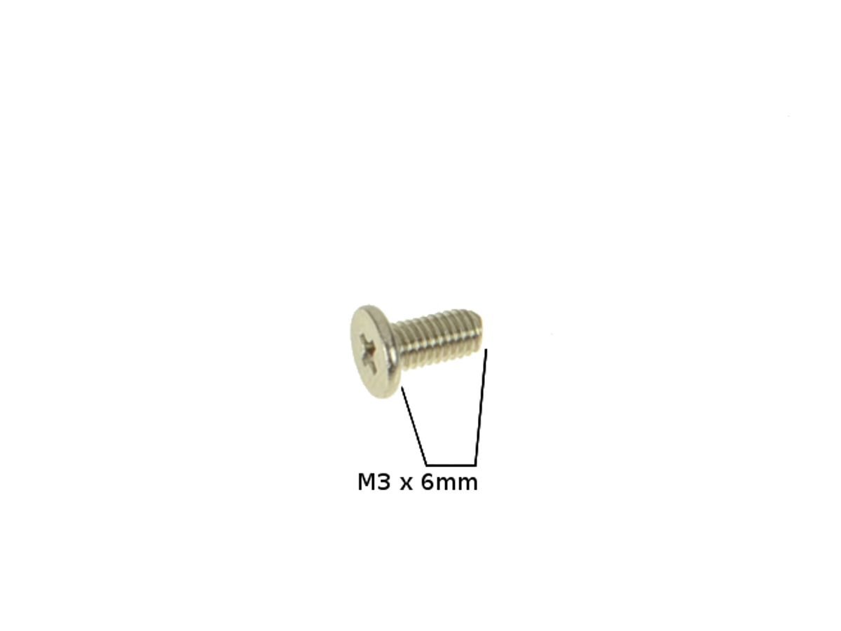 Single - Replacement Screw for Dell Latitude Inspiron Precision XPS Laptops Screw M3 x 6mm